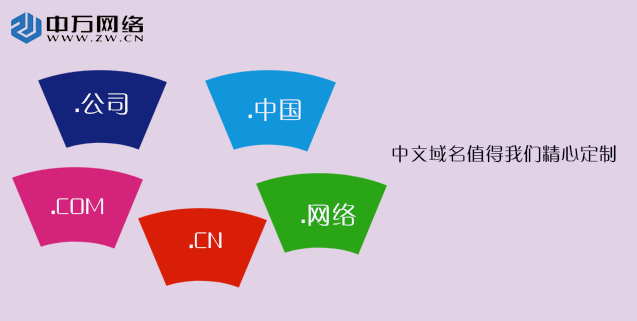 中文域名值得我們精心定制