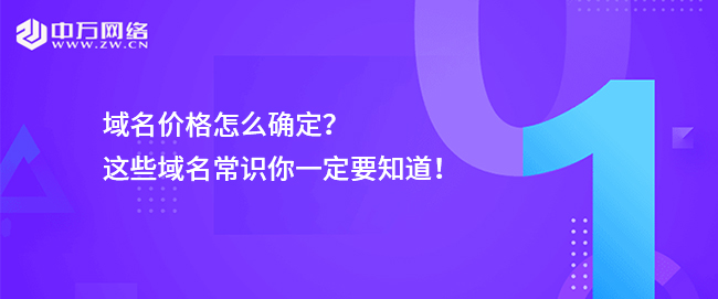 域名價格怎么確定？這些域名常識你一定要知道！