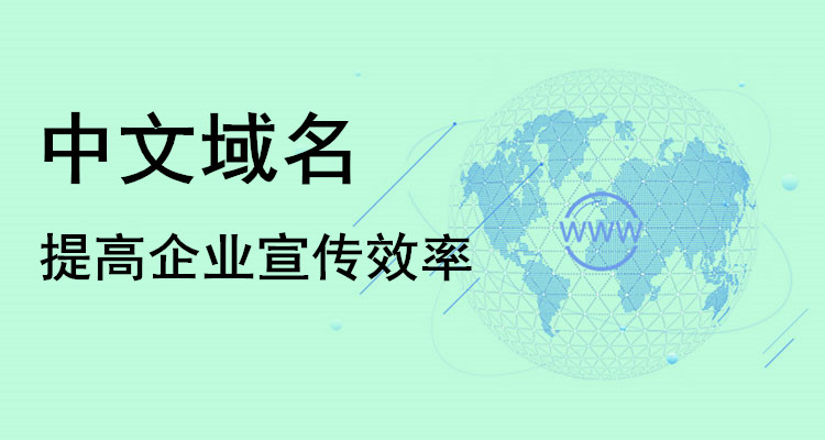 中文域名網站推廣效果就是不一般 中文域名網站推廣效果就是不一般