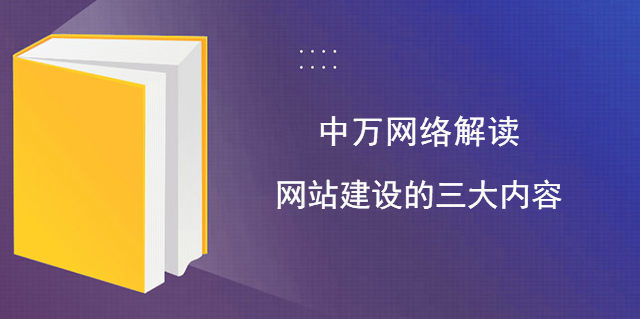 中萬網絡解讀網站建設的三大內容 中萬網絡解讀網站建設的三大內容